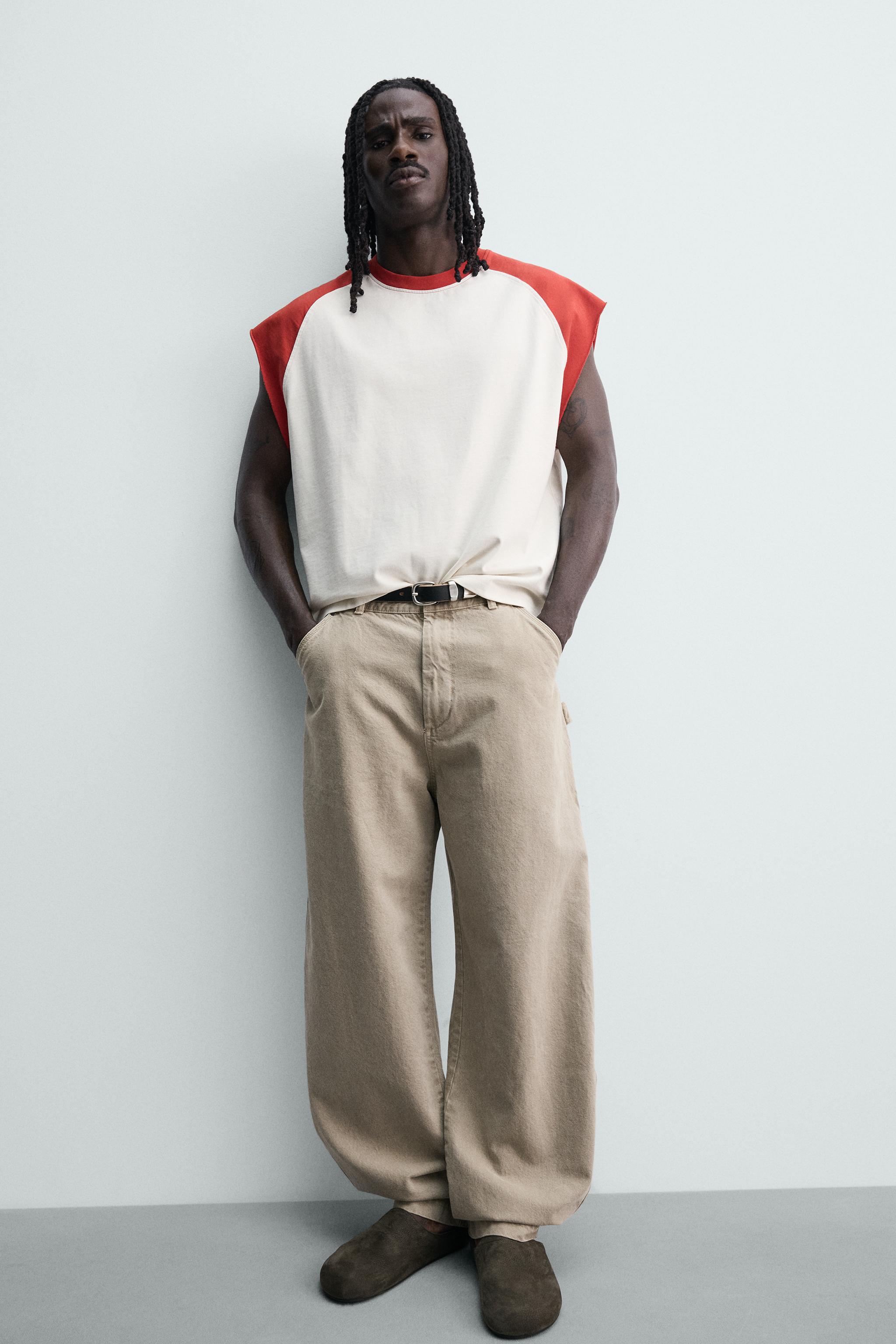 PANTALON BALLOON FIT DÉLAVÉ